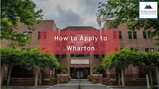 How to Apply to Wharton School [upl. by Esyahc944]