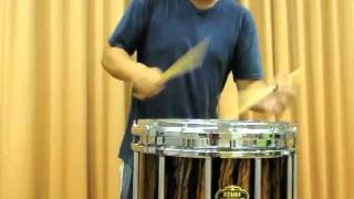 Tama Marching Snare Ivan Pacheco [upl. by Ssej]