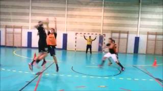 Balonmano 2x2 centralpivote [upl. by Langdon189]