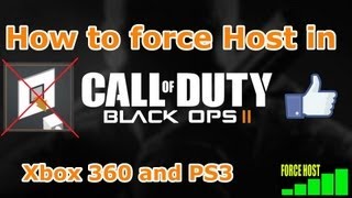 How To FORCE Host Black Ops 2 and install  use the Lagswitch correctly HD [upl. by Yerfej614]