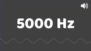 Audio son fréquence 5000 hertz hz [upl. by Pauline]