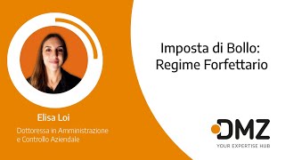 Imposta di Bollo Regime Forfettario [upl. by Tamah]