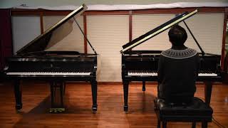 Steinway piano Sound Comparison  Model B vs Model O [upl. by Haelhsa]