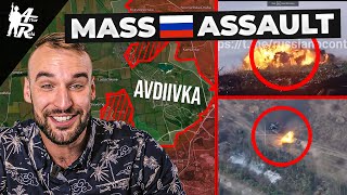 Russia Started the Largest Mass Assault of the War  Avdiivka  Ukrainian War Update [upl. by Eeleak391]