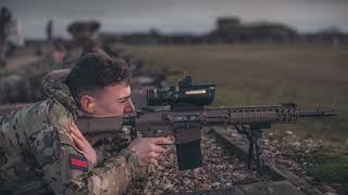 Welsh Guards Recce and Sniper Platoon conduct training and become sharpshooters of the L129A1 rifle [upl. by Arama]