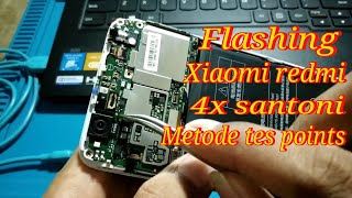 Cara Flashing Hp Xiaomi Redmi 4x Metode Download Test Point [upl. by Eirdua]