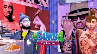 HOLLYWOOD IN THE HOOD CC SHOPPING  LINKS  THE SIMS 4 GET FAMOUS [upl. by Noicpecnoc]