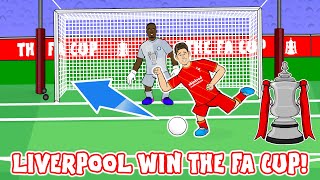 🏆Liverpool win the FA Cup🏆 Chelsea vs Liverpool penalty shootout 2022 Tsmikas 56 penalties [upl. by Erick971]