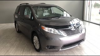 2015 Toyota Sienna LE AWD Review [upl. by Eynobe]