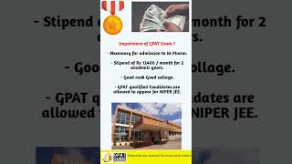 📚what is GPAT exam 🏅Detail of gpat exam 💊Bpharmacy How to qualify gpat exam gpat pharmacy [upl. by Aicilic]