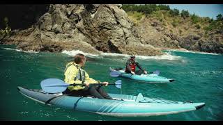 Sea Kayaking in the Blackfoot and Chelan  Aquaglide [upl. by Saucy68]