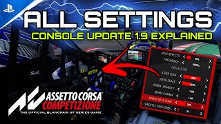 ULTIMATE Getting Started Guide Assetto Corsa Competizione PS5 Update 19 [upl. by Demott]