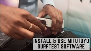 How to Install and Use The Mitutoyo Surftest Software  Bombay Tools Supplying Agency Pvt Ltd [upl. by Aviva]