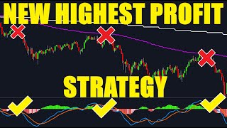 HIGHEST PROFIT Trading Strategy On YouTube Proven 100 Trades  MTF Indicator  MACD [upl. by Sholes444]