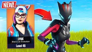 SEASON 7 NEW LYNX STAGE 3 EVOLUTION Fortnite Live Gameplay [upl. by Arluene]