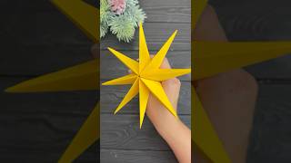 WoW 😍 Easy Paper Star Christmas Decorations 2024 [upl. by Sirah607]