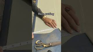 Bazo cutting tutorial fashion mensclothing [upl. by Llerdnek]