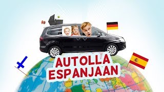 Koko perheellä autolla Espanjaan  Osa 1  Lähtöselvitys [upl. by Gamin]