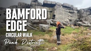 Bamford Edge Circular Walk  Peak District Hiking [upl. by Lyrehs822]