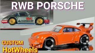 RWB PORSCHE UK Build1 quotHIBIKIquotCUSTOM HotWheels [upl. by Gerianna]