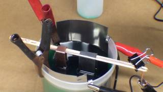 SHOP TIPS 383 How to Nickel Plate tubalcain electroplating [upl. by Suirtemed]