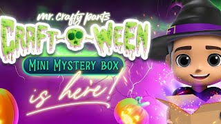 CRAFTOWEEN MYSTERY BOX LAUNCH PARTY 🎃 [upl. by Emee]