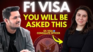 Most Common F1 VISA Interview Questions Asked by US Visa Officer [upl. by Arimaj]