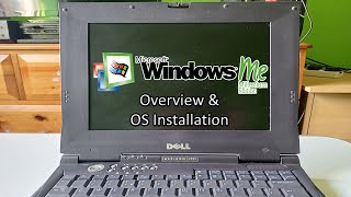 Dell Inspiron 2500 Vintage Laptop Overview amp OS Installation [upl. by Bunnie59]