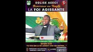 Eglise Aeeci Attécoubé 3 Temple la Foi Agissante  jesus jesuschrist aeeci eglise abidjan [upl. by Selrhc]