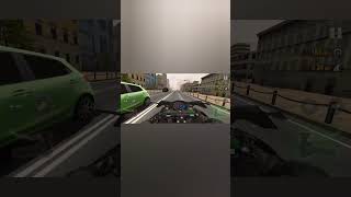 Kawasaki Ninja H2R in the City Unbelievable Riding Skills amp Speed kawasakininjah2r [upl. by Ahsatan]