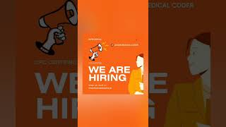 Medical Coding Job Alert Novemberhiring youtubeshorts freshers medicalcodingjobs medicalcoder [upl. by Eniruam]