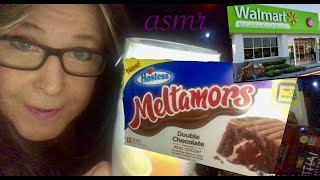 Quiet whisper 🎧 Late Night Walmart Haul evening relaxation ASMR [upl. by Madoc]