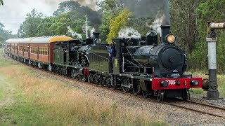 Thirlmere Festival of Steam 2018  Sunday 4th March [upl. by Ravahs]