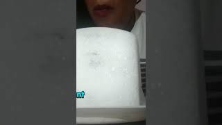 Powdery Ice with hidden Crunches asmr iceeating powderyice shortsviral [upl. by Maridel606]