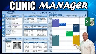 How To Create A Health Clinic Management System With Scheduling amp Invoicing In Excel FREE DOWNLOAD [upl. by Duax751]