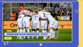 HIGHLIGHTS l KV Mechelen  STVV l 23 [upl. by Ecnaled]