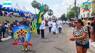 Desfile Cívico Banda Roland Jacob 14 de Agosto de 2024 [upl. by Arymas]