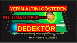 Yerin Altını Gösteren Dedektör altın arama cihazları yer altı görüntüleme 📡 define ve arkeoloji [upl. by Nailil]