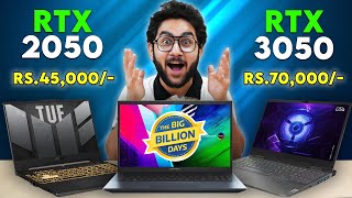 Finest Deals On RTX 2050 amp RTX 3050 Gaming Laptops From Rs45000  Rs70000 This Festive Sale [upl. by Aseeral]