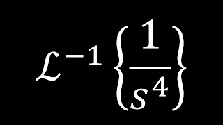 Transformada inversa de Laplace de 1s4 [upl. by Anaeed]