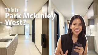 Actual 1 Bedroom unit in Park Mckinley West  CondoHouse Tour 29 [upl. by Rochette]