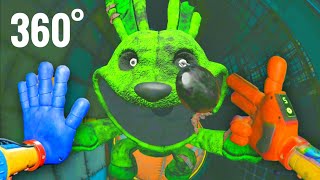 Smiling Critters  Catnap Jumpscares Poppy Playtime 3 in 360° [upl. by Dronski]