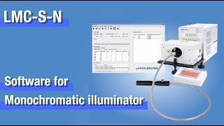 LMCSN  Software for monochromatic illuminator [upl. by Ellehsad]