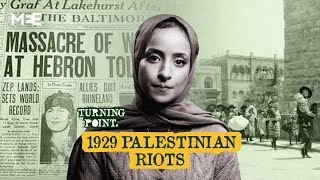 TURNING POINT 1929 Palestinian riots [upl. by Kathlin]