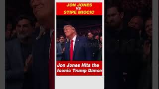 Jon Jones hits the Iconic Trump Dance  CHAMPIONS DANCE jonjones trump2024 ufc donaldtrump [upl. by O'Neil500]