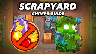 How To Beat Scrapyard on CHIMPS Mode  BTD6 [upl. by Lisbeth635]