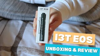 Olight I3T EOS Plaid Flashlight Unboxing amp Review [upl. by Toland]