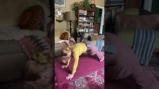 Home Floor Leg Stretching Socks Off Yoga Challenge [upl. by Hyacinthe]