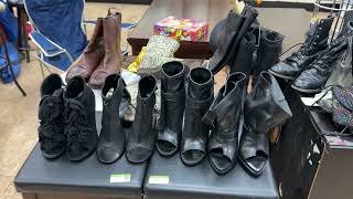 Found Givenchy and other designer shoes at Goodwill [upl. by Georgy]