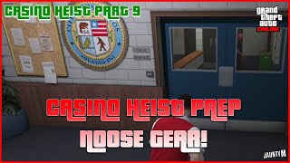 GTA ONLINE  CASINO HEIST PREP MISSION  NOOSE GEAR  PART 9 [upl. by Goulet]